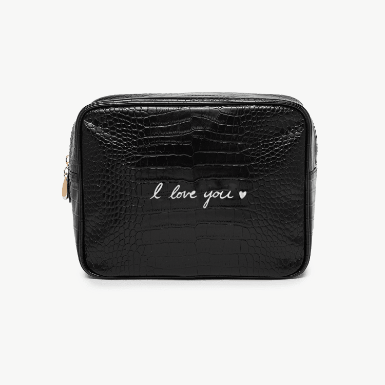 Custom Handwriting Croc Pouch