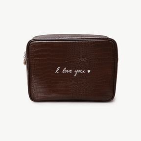 Custom Handwriting Croc Pouch