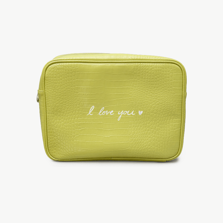 Custom Handwriting Croc Pouch