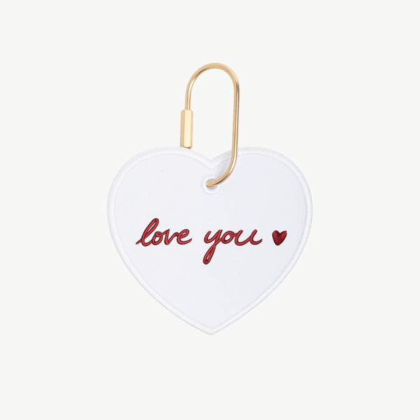 Handwriting Heart Charm