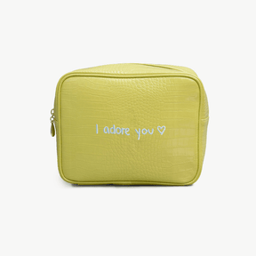 Custom Handwriting Small Croc Pouch