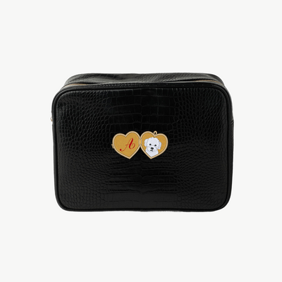 Valentine's Day Dog Croc Pouch