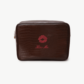 Custom Kiss Croc Pouch