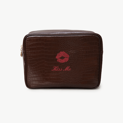 Custom Kiss Croc Pouch