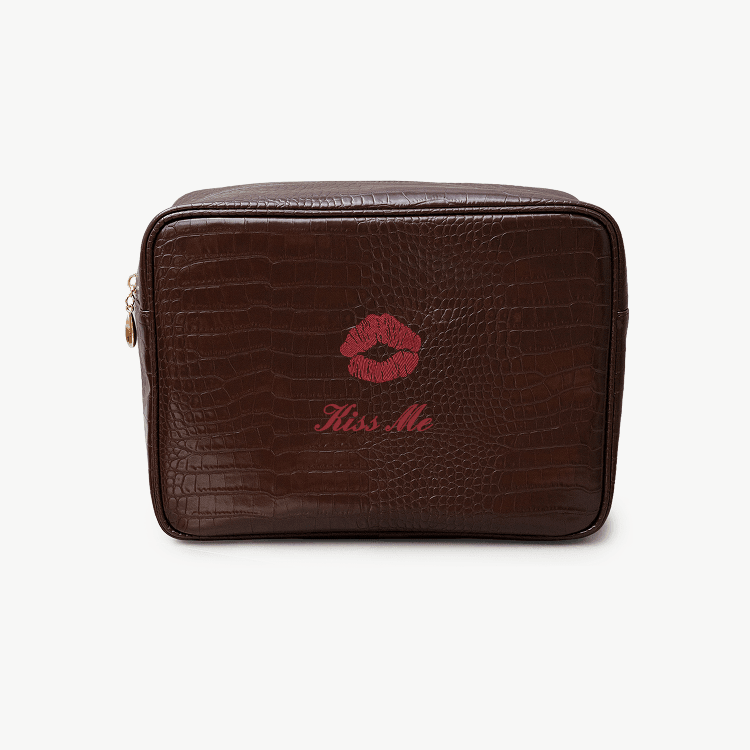 Custom Kiss Croc Pouch
