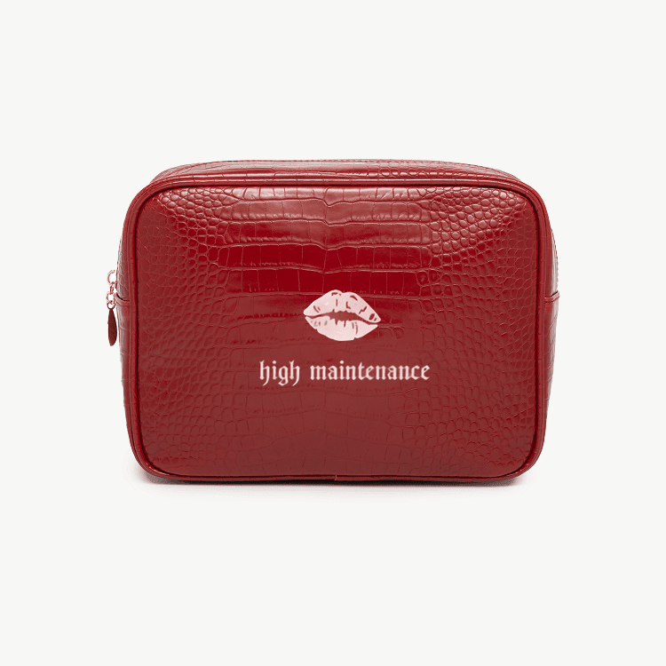 Custom Kiss Croc Pouch