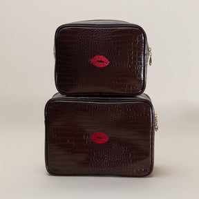 Custom Kiss Croc Pouch