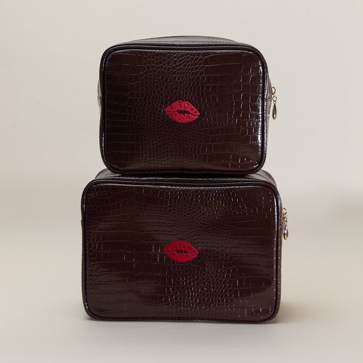 Custom Kiss Croc Pouch
