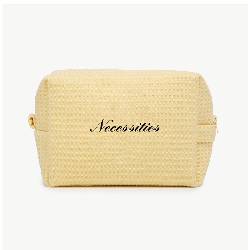 Custom Text Waffle Pouch