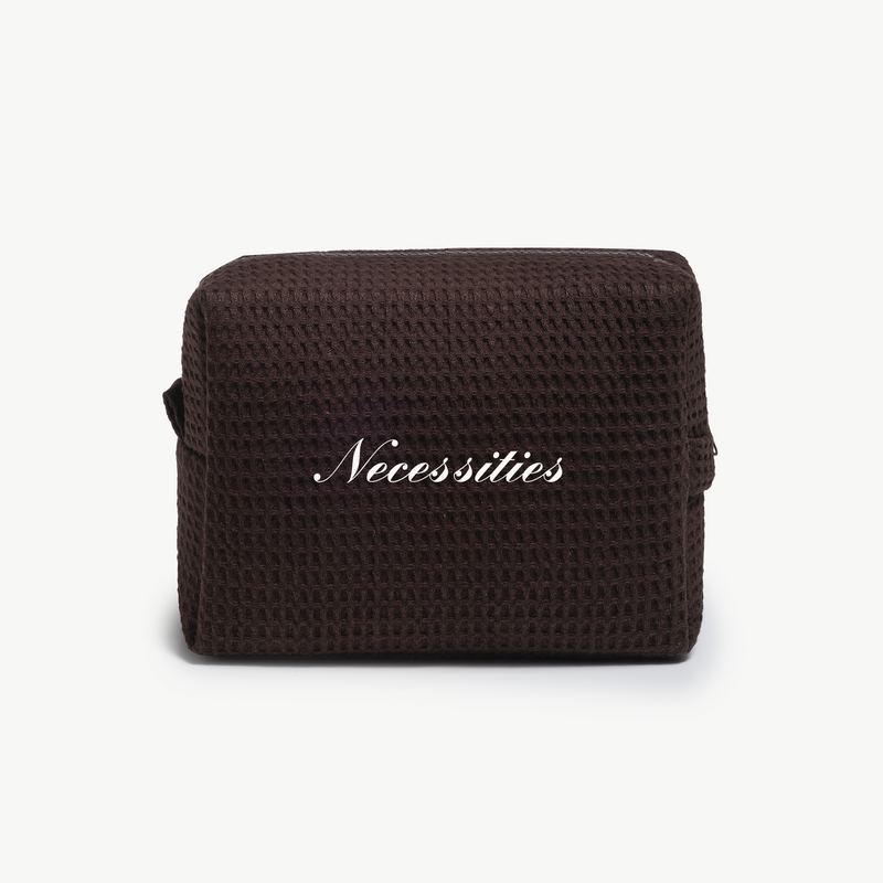 Custom Text Waffle Pouch