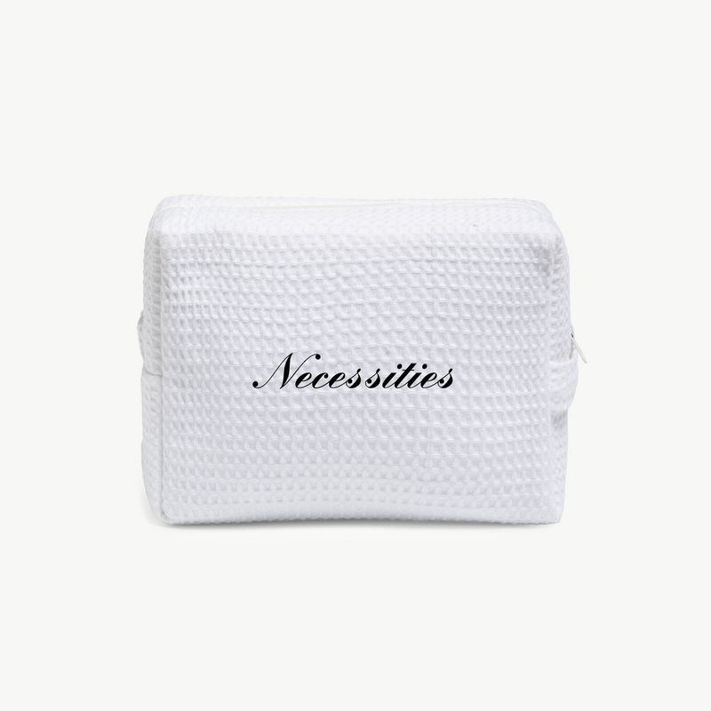 Custom Text Waffle Pouch