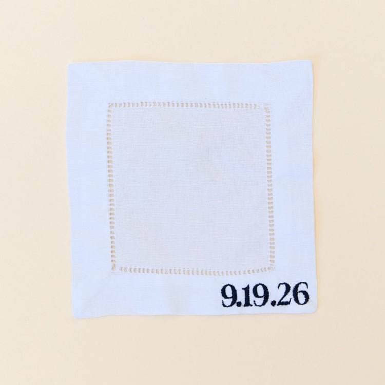Custom Text Cocktail Napkin