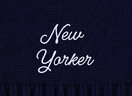 Custom Text Sweater Cuff
