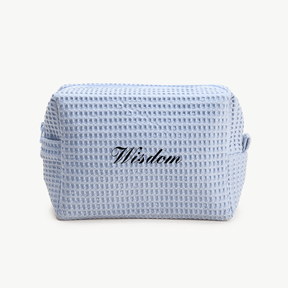 Custom Text Waffle Pouch
