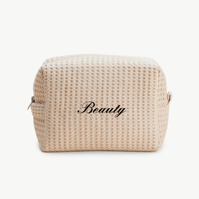 Custom Text Waffle Pouch