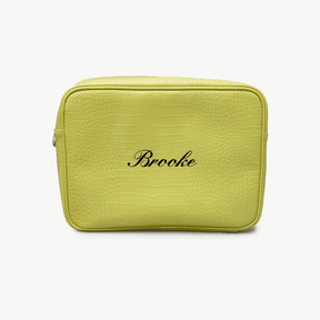 Custom Text Croc Pouch