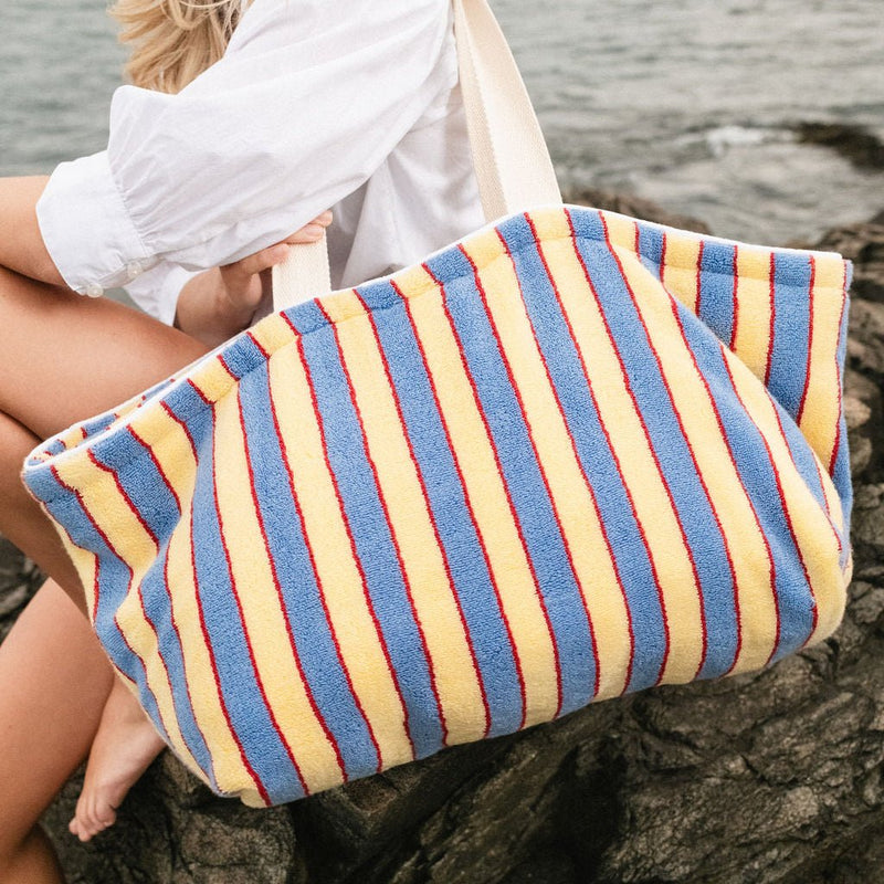Custom Text Terry Tote