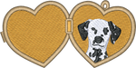 Dalmatian Locket