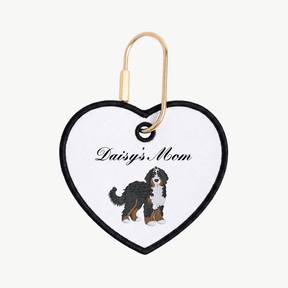 Dog Mom Heart Charm