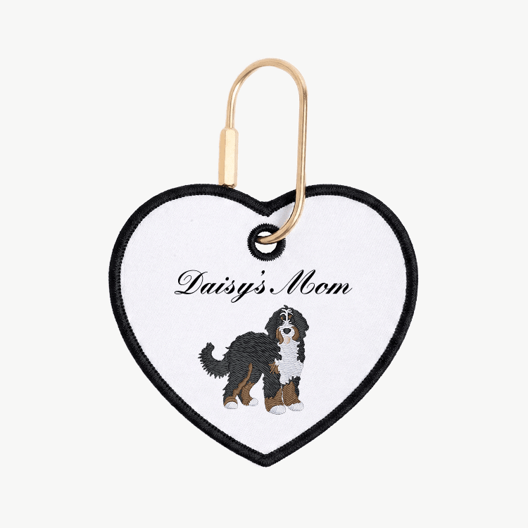 Dog Mom Heart Bag Tag | Abbode Dog Mom Heart Bag Tag | Abbode
