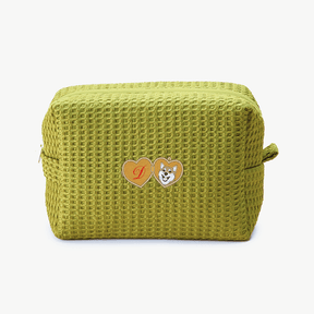 Dog Locket Waffle Pouch