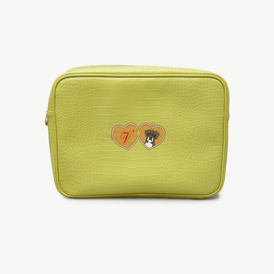 Dog Locket Croc Pouch