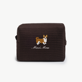 Dog Mom Waffle Pouch