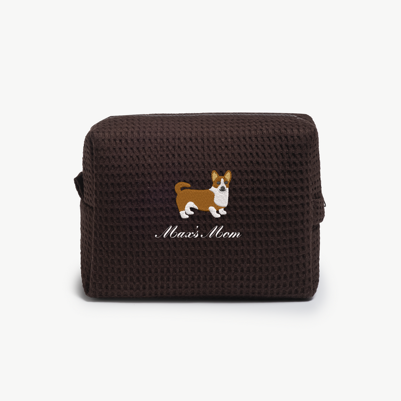 Dog Mom Waffle Pouch