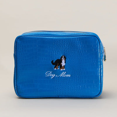 Custom Dog Mom Croc Pouch