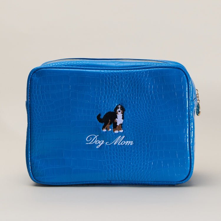Custom Dog Mom Croc Pouch