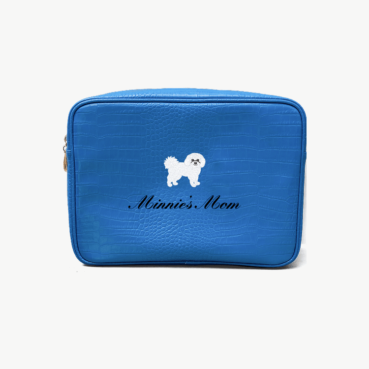 Dog Mom Croc Pouch