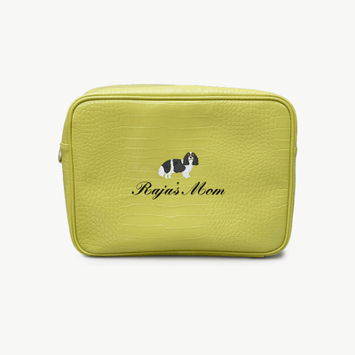 Dog Mom Croc Pouch