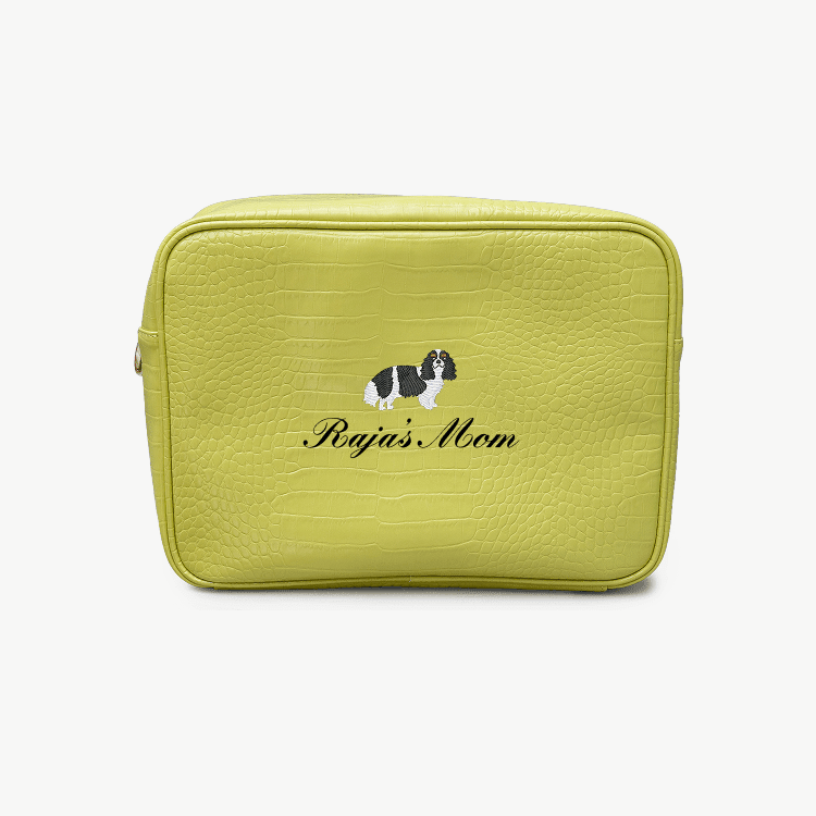 Dog Mom Croc Pouch