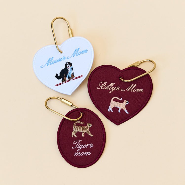 Dog Mom Heart Bag Tag | Abbode