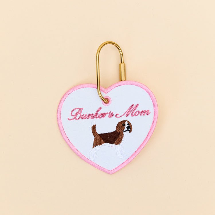 Dog Mom Heart Bag Tag | Abbode