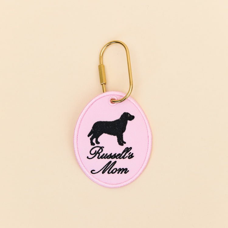 Dog Mom Oval Bag Tag | Abbode