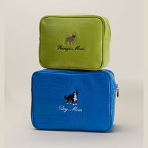 Dog Mom Small Croc Pouch
