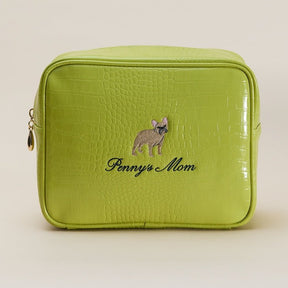Dog Mom Small Croc Pouch