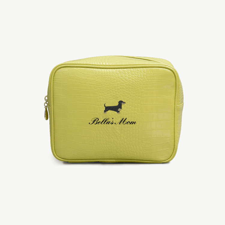 Dog Mom Small Croc Pouch