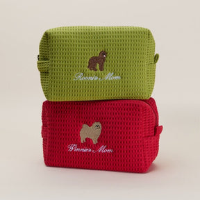 Dog Mom Waffle Pouch