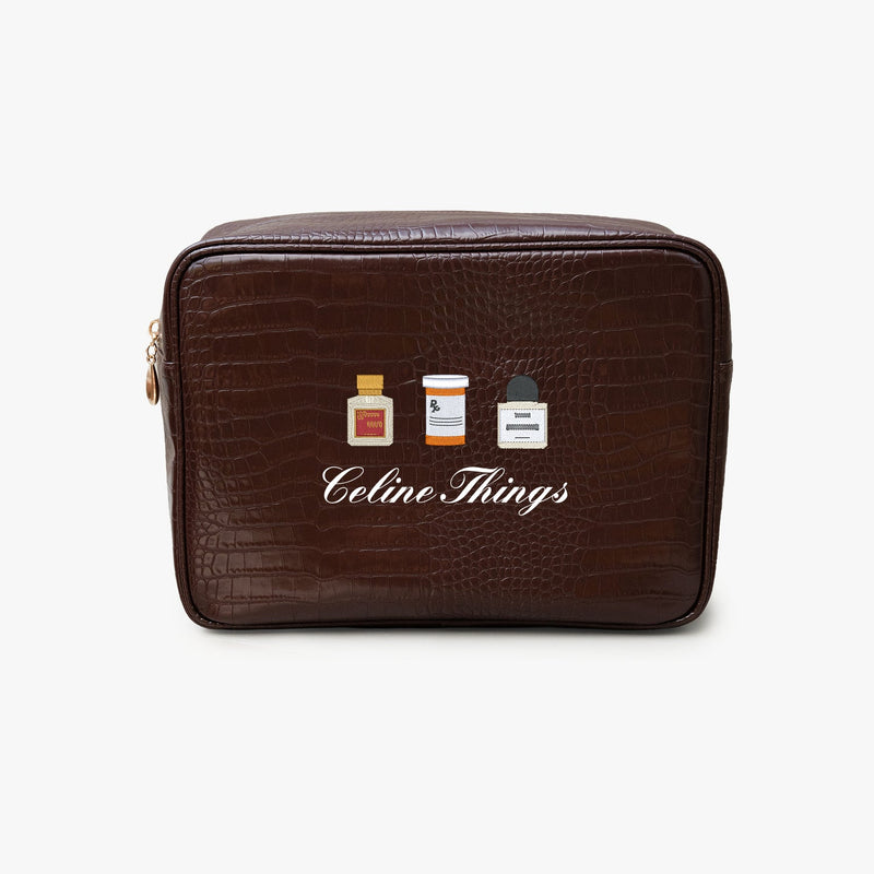 Apothecary Essentials Croc Pouch