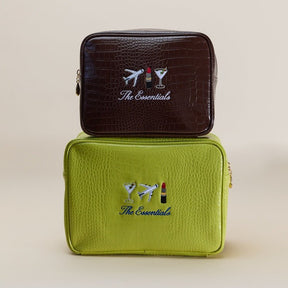 Essentials Small Croc Pouch