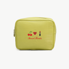 Essentials Small Croc Pouch