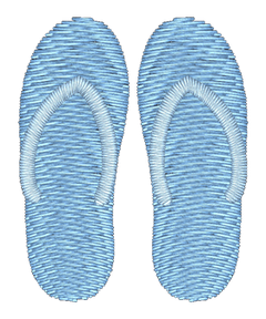 Flip Flops Embroidered Icon
