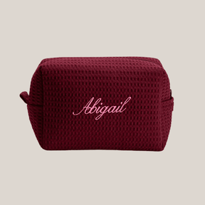 Name Waffle Pouch