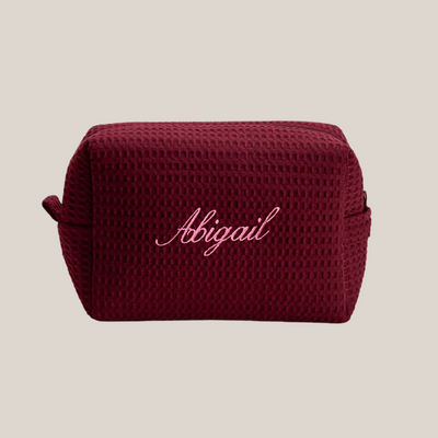 Name Waffle Pouch