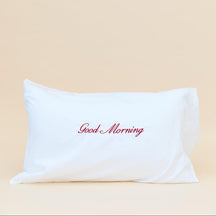 Good Morning, Good Night Pillowcase Set