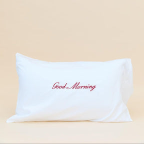 Good Morning, Good Night Pillowcase Set