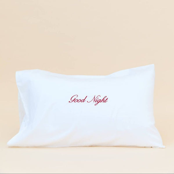 Good Morning, Good Night Pillowcase Set