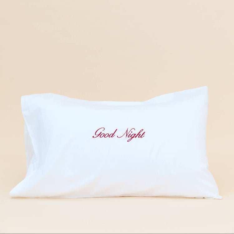 Good Morning, Good Night Pillowcase Set